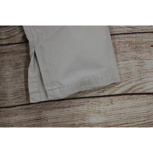 Y2K BKLE Buckle Khakis Womens Size 29 Mid Rise Cropped Wide Leg Pants Beige - Picture 4 of 11